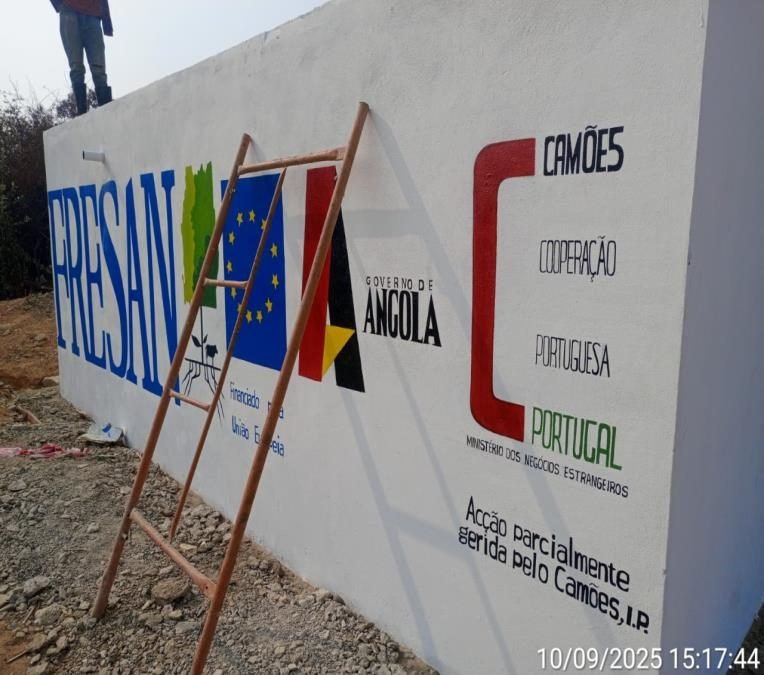 Obra integrada no programa FRESAN